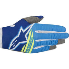 Alpinestars Radar Flight Gloves Blue/Yellow_671403