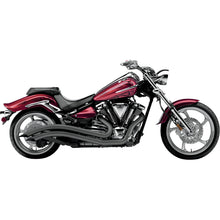 Cobra Speedster Swept Exhaust - Black - Raider 2225B_362025