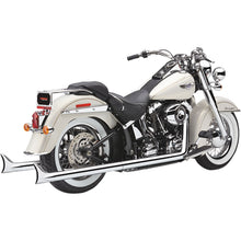 Cobra True Dual Exhaust - Fishtail  - '86-'06 Softail 6987_361481