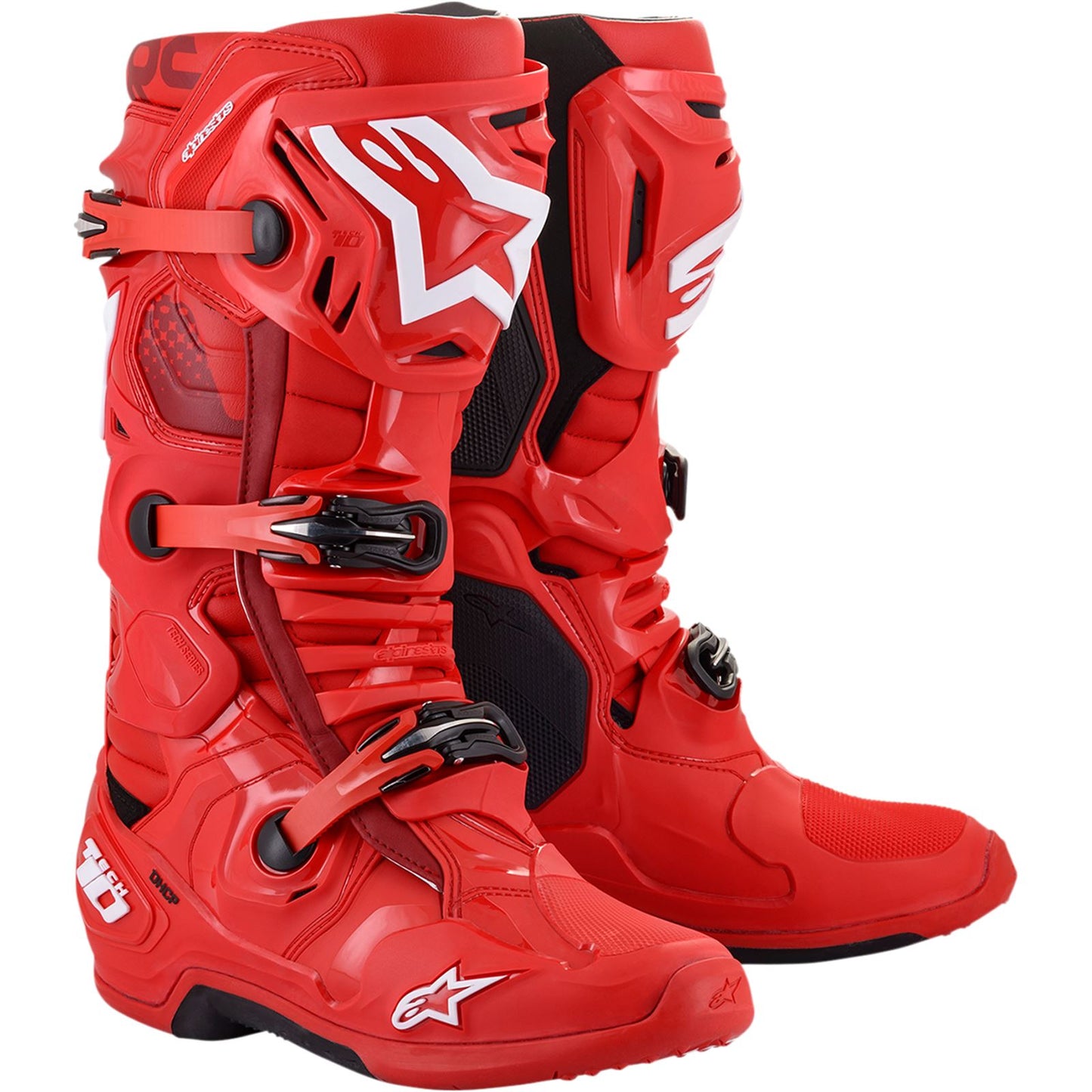 Alpinestars Tech 10 Motorcycle Boots - Red_1033000