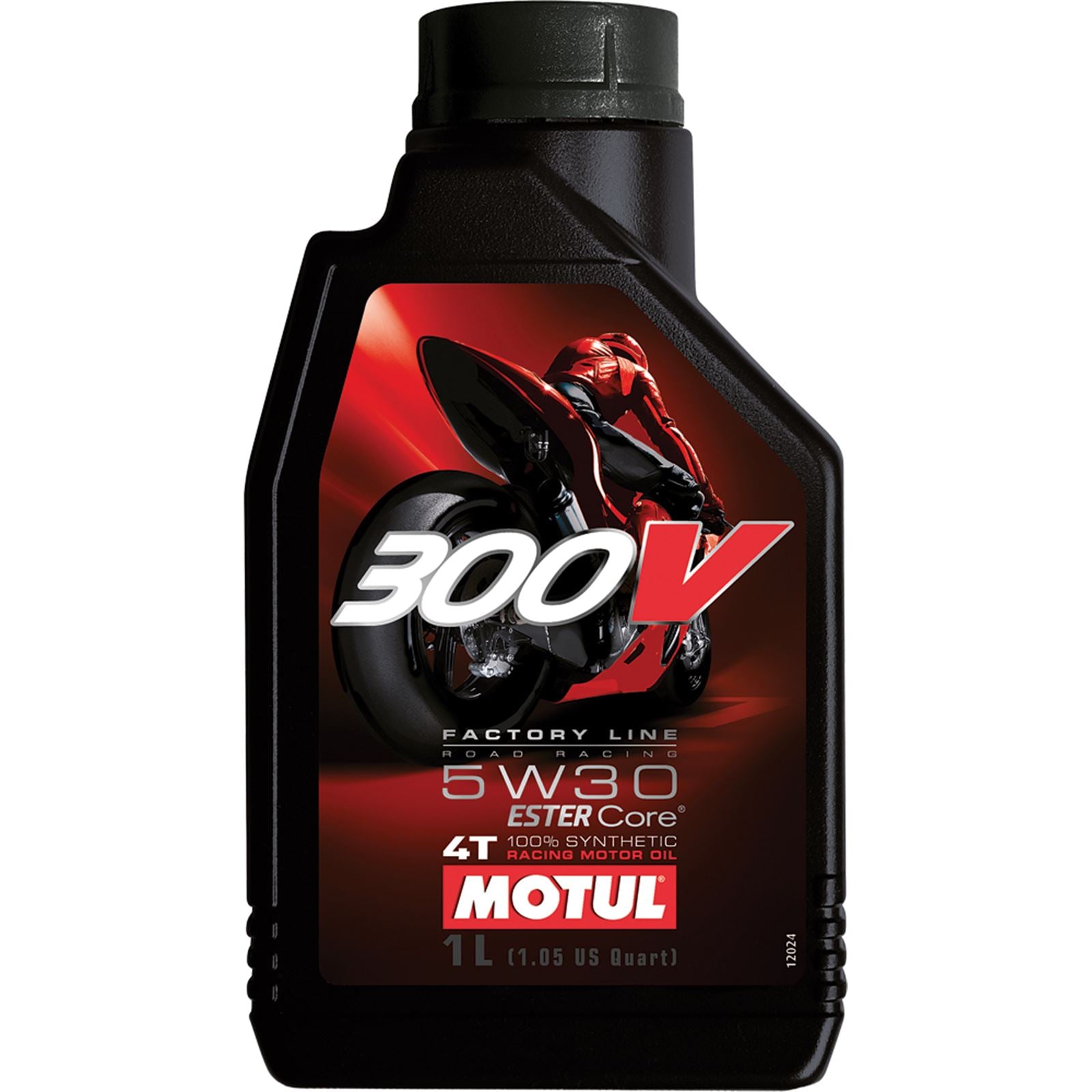 MOTUL 300V 5W30 1L×4本　エンジンオイル Motul 300V 4T Competition Synthetic Oil 5W30 - 1 Liter [MPN