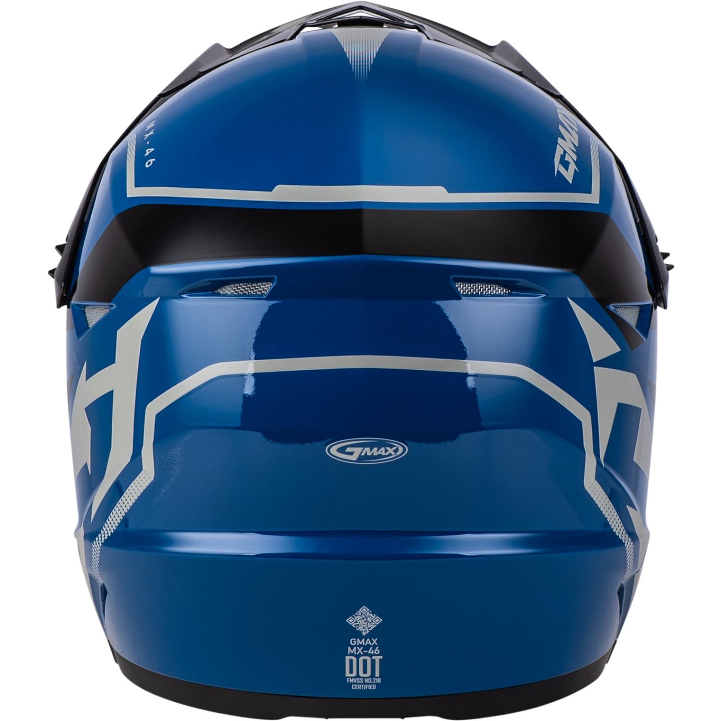MX-46 Compound Helmet - Blue/Black/Grey - 2XL_1169667