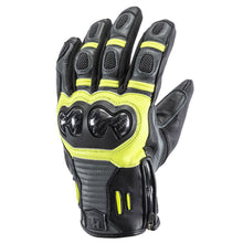 Tourmaster Full Leather Trailbreak Men's Gloves - Hi-Viz_1771665