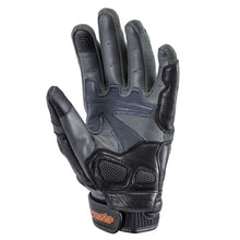 Tourmaster Men's Sierra Peak Leather Gloves - Navy/Orange_1771700