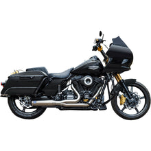 S&S Cycle 2-into-1 Qualifier Exhaust System - Race Only - Silver 550-1107_1409060