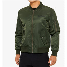 100% Bomber Zip Jacket - Army Green_1528614