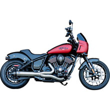 S&S Cycle 2-into-1 Qualifier Exhaust System Stainless - 49-State for Indian Chief 550-1115_1524725