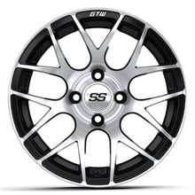 GTW 14" Pursuit Black with Machined Accents Wheel 19-101_1555350