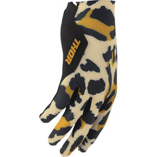 Thor Women's SPORTMODE Cheetah Gloves - Tan/Black_1743181