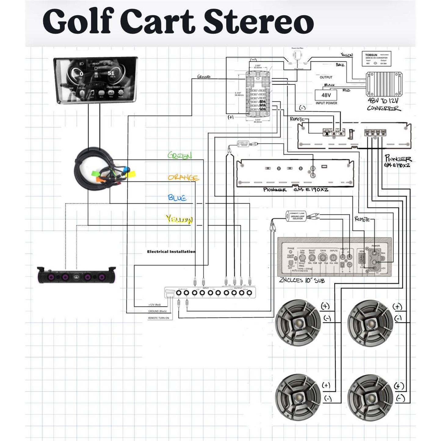 Birdie Pro Harness Audio And Power_1768977