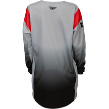 Fly Racing Youth Kinetic DBK Jersey - Grey/Black/Red_1791297