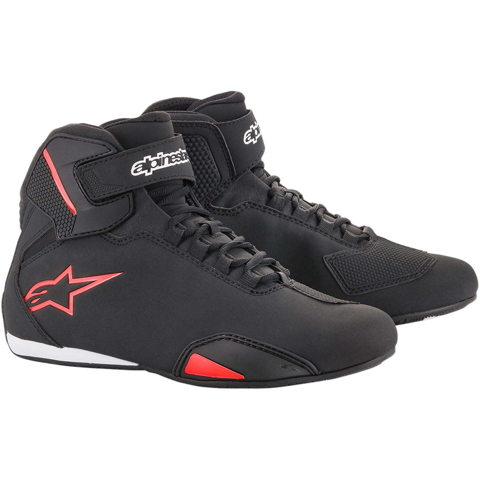 Alpinestars バイク用靴 ブラック/レッド (サイズ27.5) Alpinestars Sektor Shoes - Black/Red - Size 11.5 [MPN