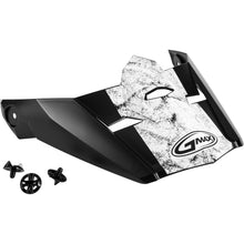 GMax Visor with Screws Dominant MX-46 Matte Black/White/Red Medium -2X G046904_547550