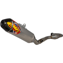 FMF Racing Aluminum Factory 4.1 RCT Exhaust System Stainless Steel Header with Mid Carbon Fiber End Cap FE250 045649_548211