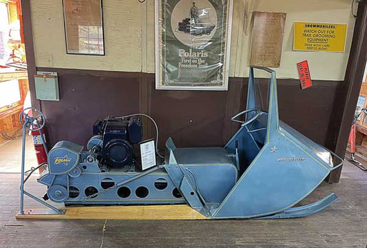 What was the name of the first Polaris snowmobile? It’s a clever name!