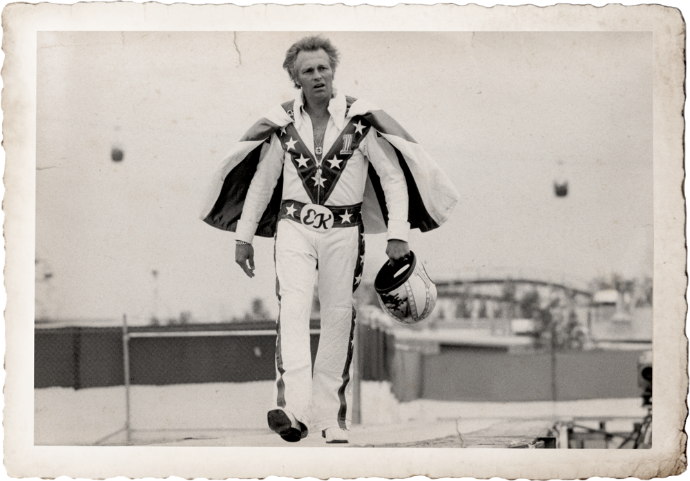 Evel Knievel's Legendary Jump at Caesars Palace