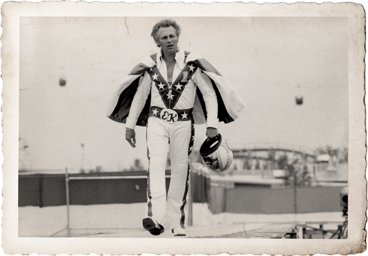 Evel Knievel's Legendary Jump at Caesars Palace