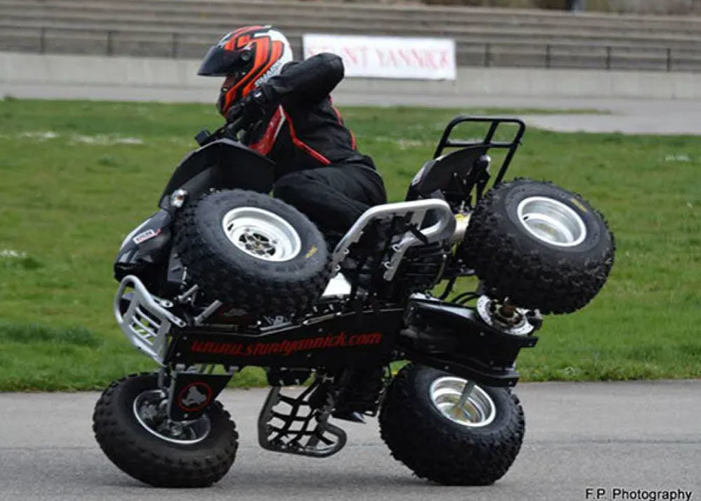 Who Holds the World Record for Longest Individual ATV Side-Wheelie?