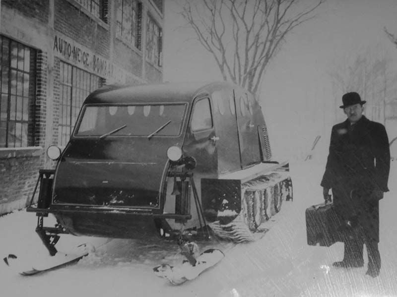 When was the first snowmobile invented? Joseph-Armand Bombardier invented it in…