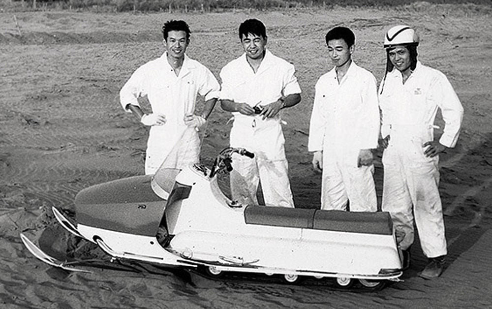 In What Year Did Yamaha Introduce Its First Snowmobile? It was the same year Apollo first orbited the moon!