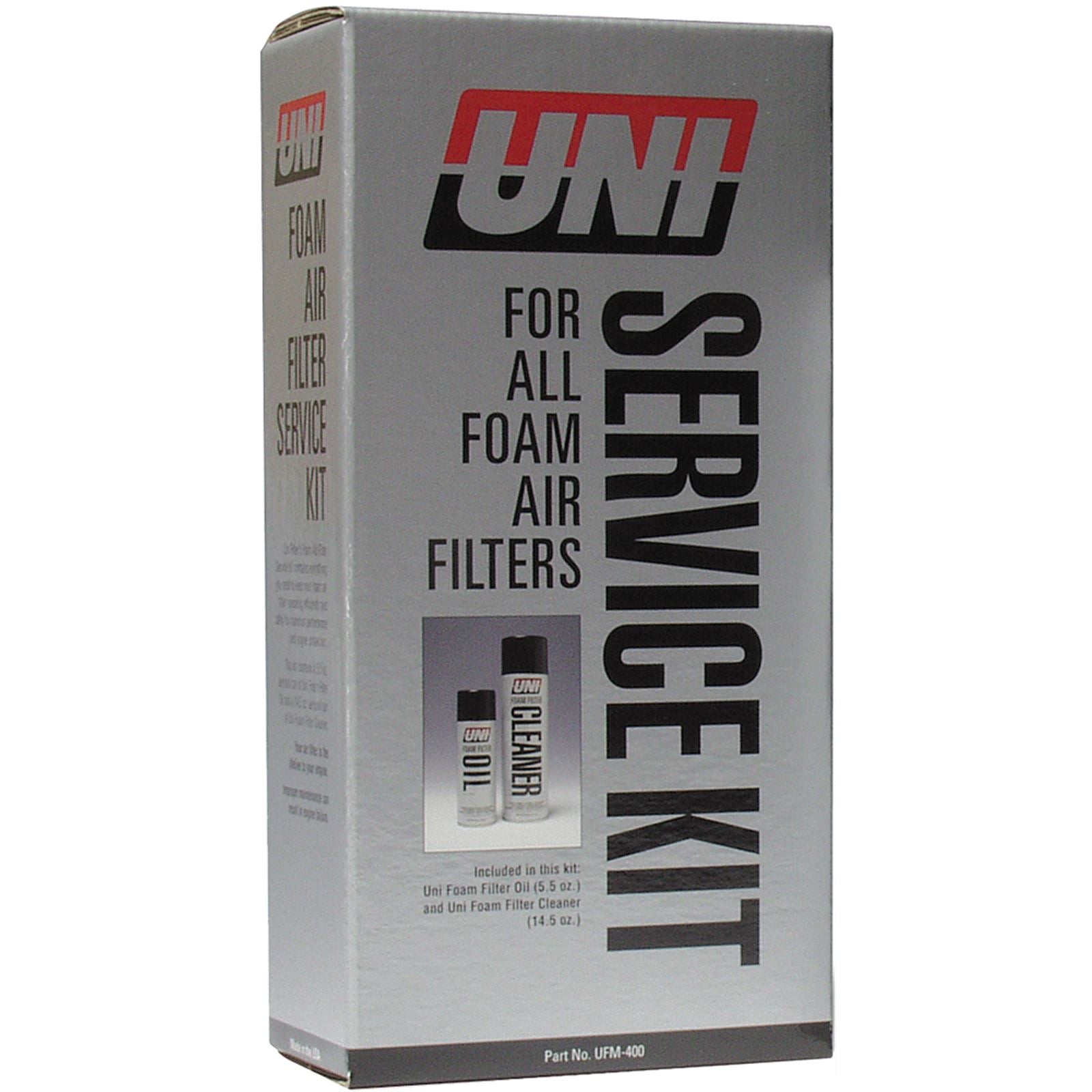 Uni Filter Foam Air Filter Service Kit [MPN: UFM-400]_750