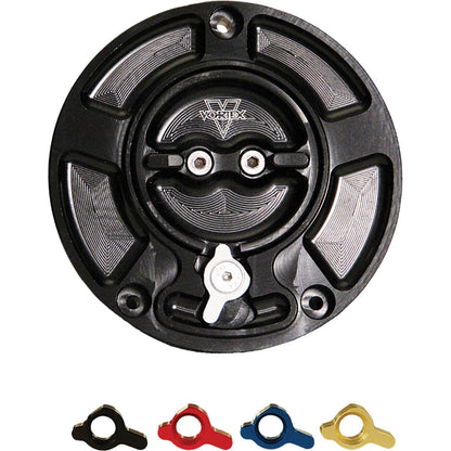 Vortex V-3 Gas Cap Black for Honda GC210K_796