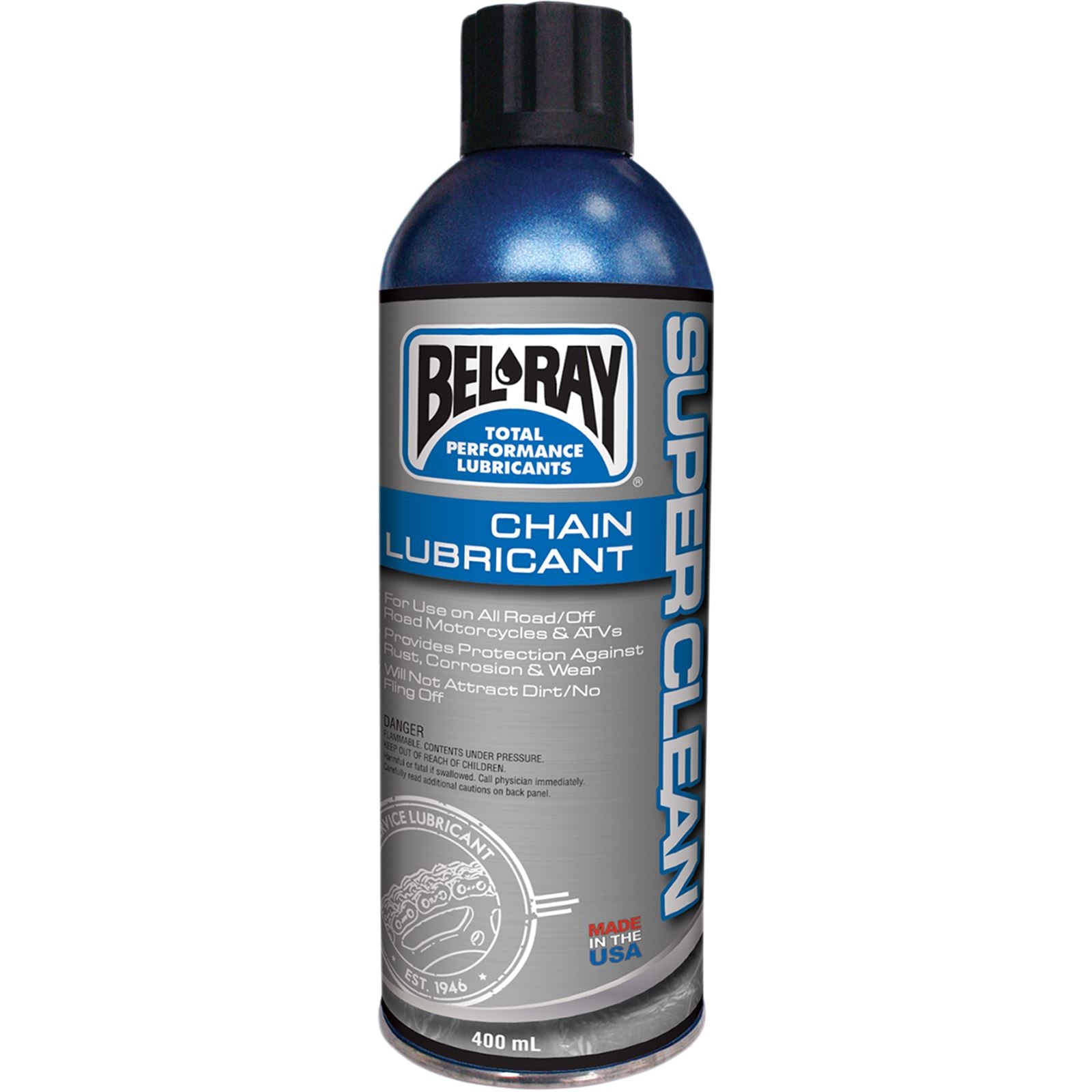 Bel-Ray Super Clean Chain Lube 400ml [MPN: 99470-A400W]_350739