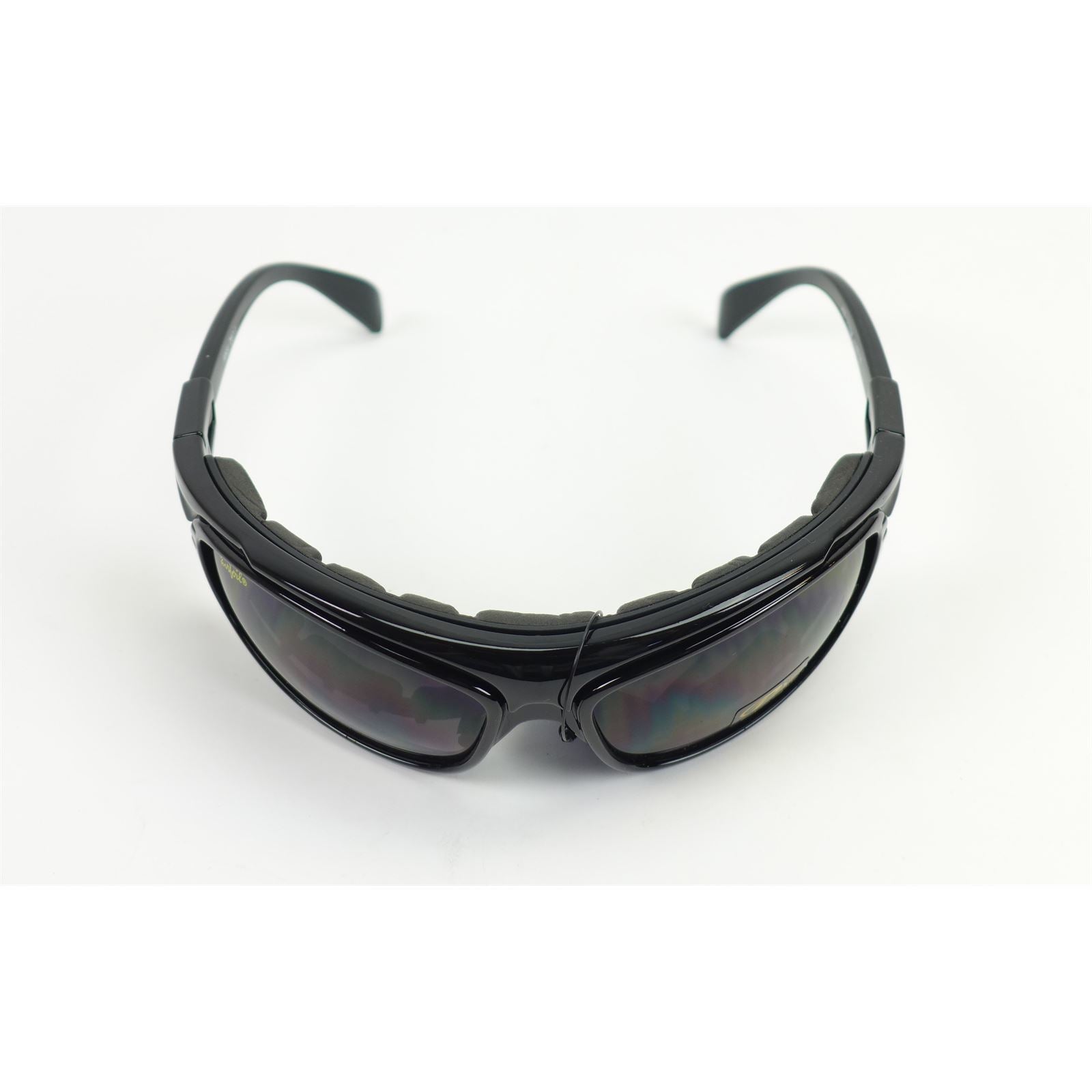 Pacific Coast Sunglasses Airfoil Padded Riding Glasses With Smoke and Clear Lens  91200_1138655