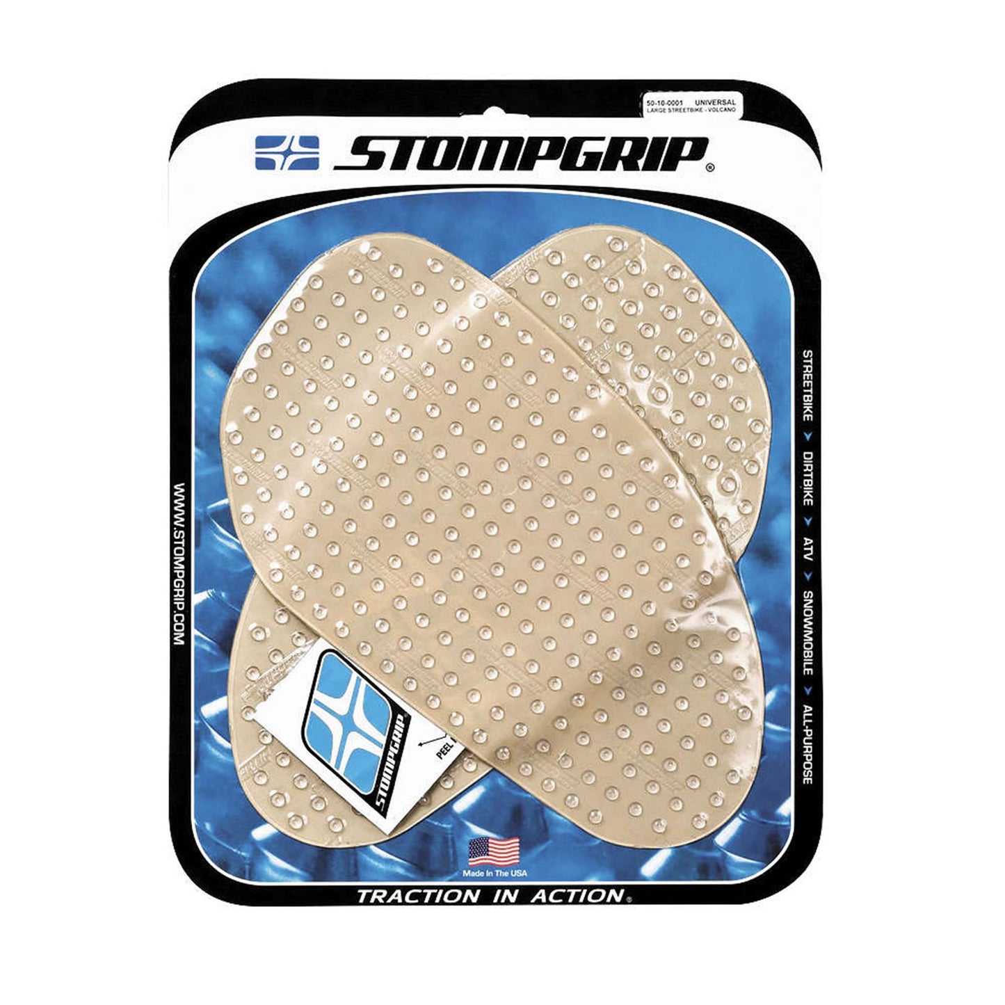 Stompgrip Universal Large Kit - Volcano - Clear [MPN: 50-10-0001]_1740