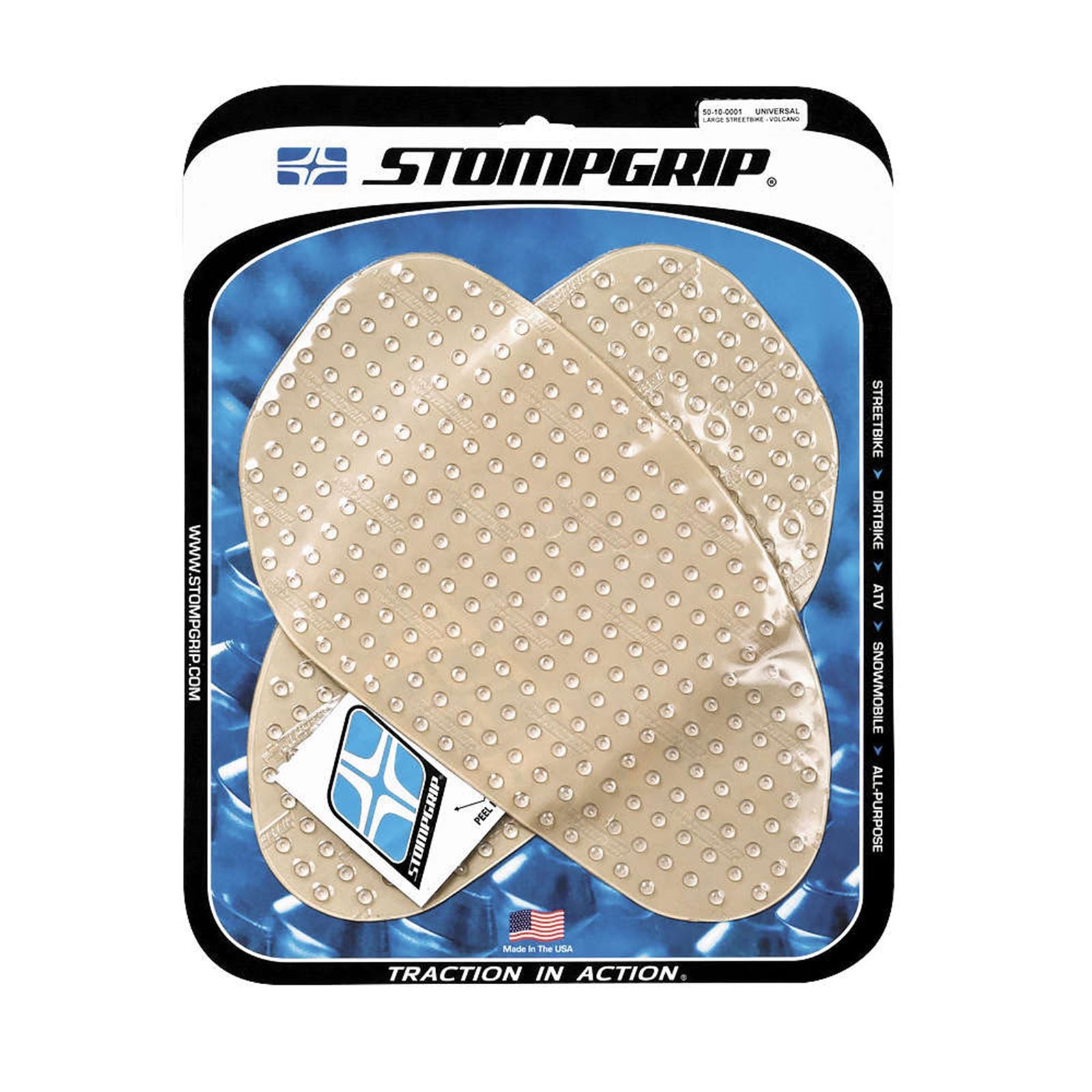 Stompgrip Universal Large Kit - Volcano - Clear [MPN: 50-10-0001]_1740