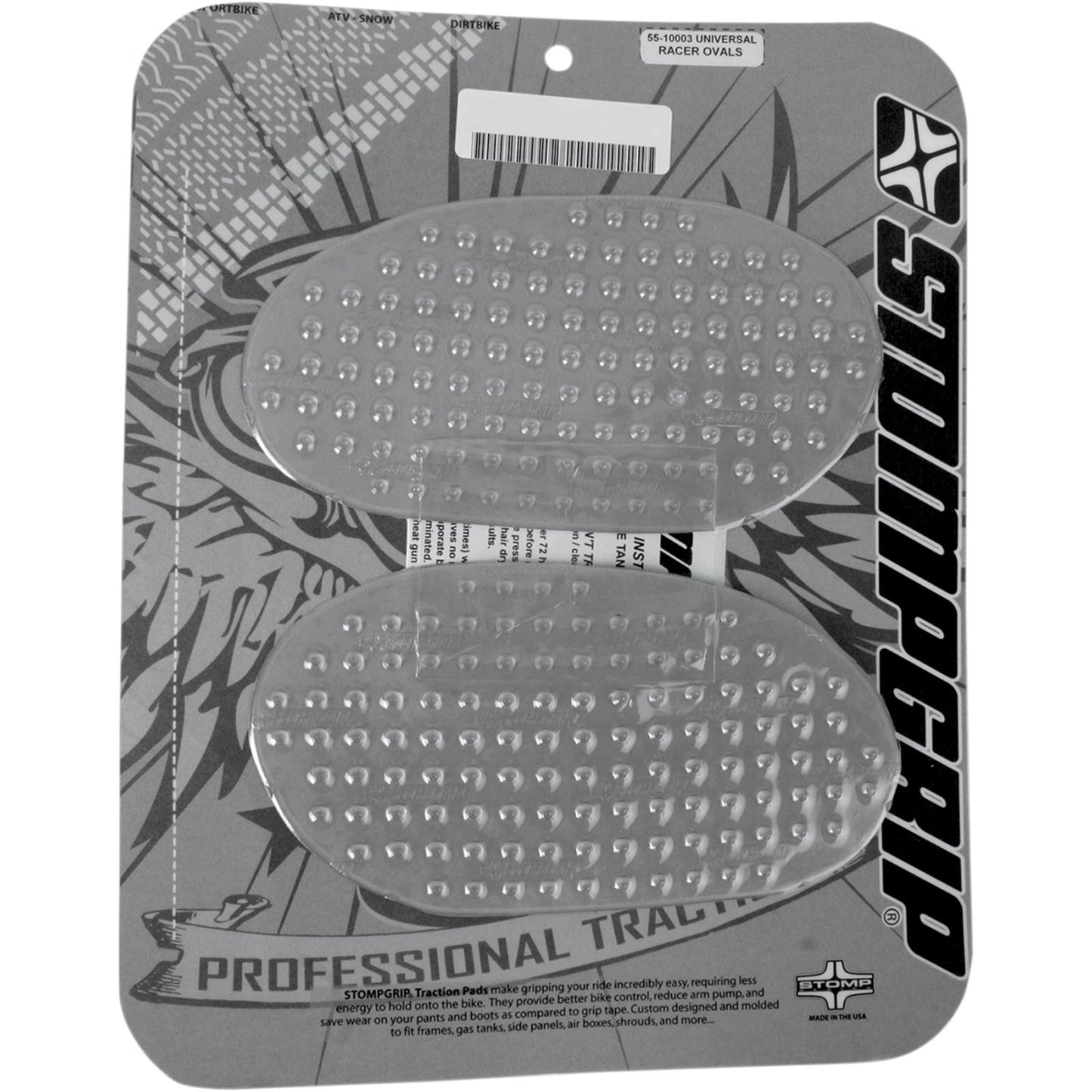 Stompgrip Universal Small Kit - Volcano - Clear [MPN: 50-10-0002]_476190