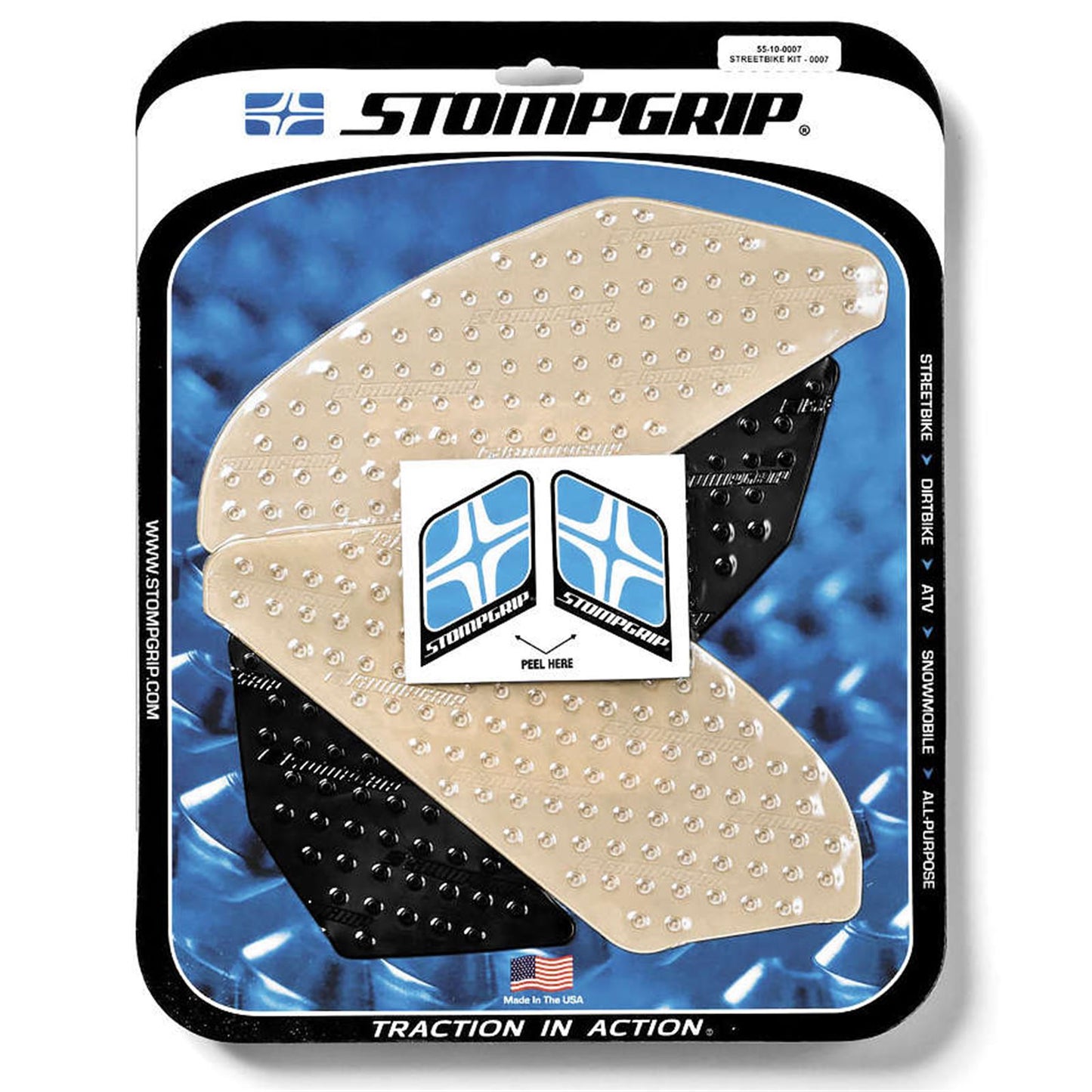 Stompgrip Kit - Volcano - Clear [MPN: 55-10-0007]_1775