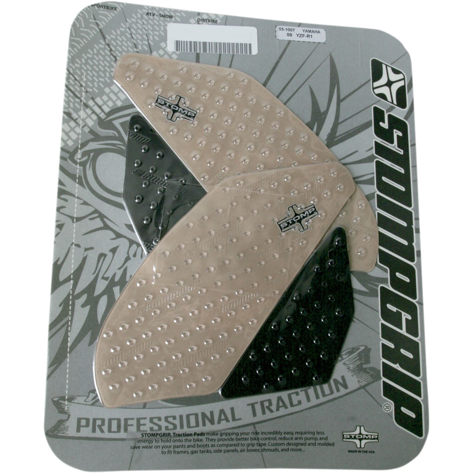 Stompgrip Kit - Volcano - Clear [MPN: 55-10-0007]_476210