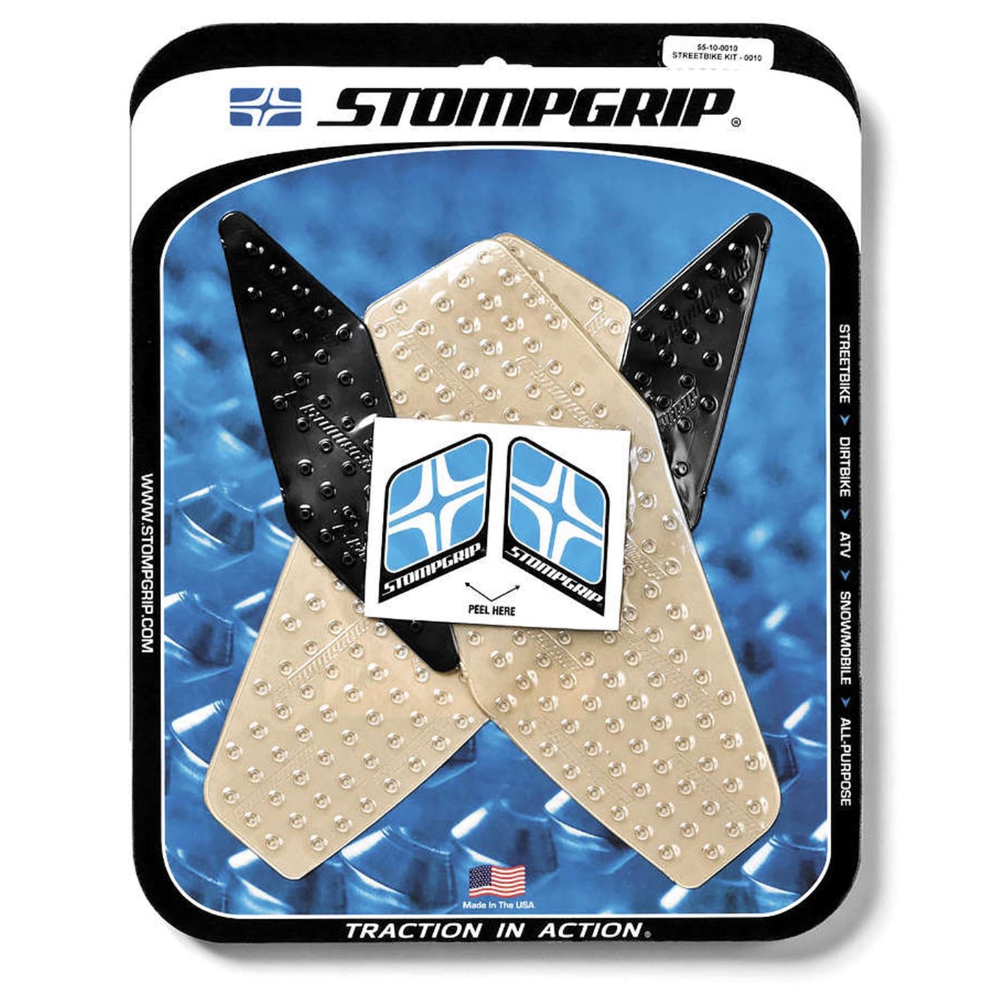 Stompgrip Kit - Volcano - Clear [MPN: 55-10-0010]_1786
