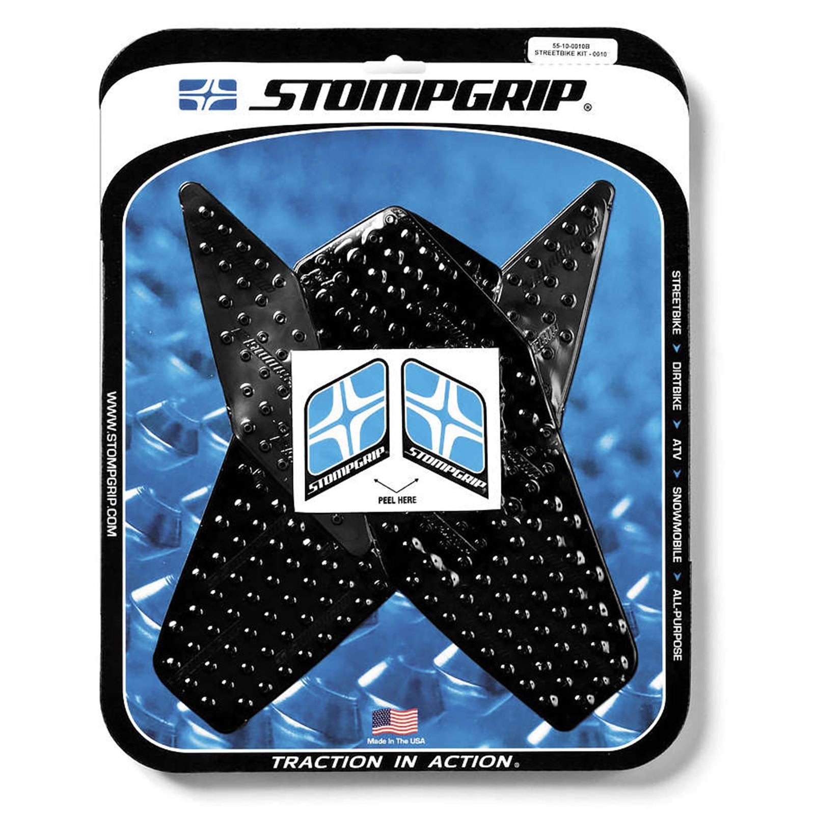 Stompgrip Kit - Volcano - Black [MPN: 55-10-0010B]_1788