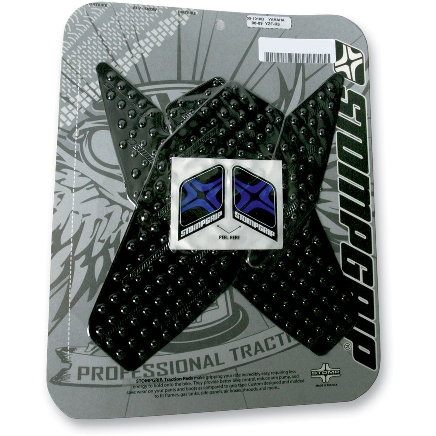 Stompgrip Kit - Volcano - Black [MPN: 55-10-0010B]_476205