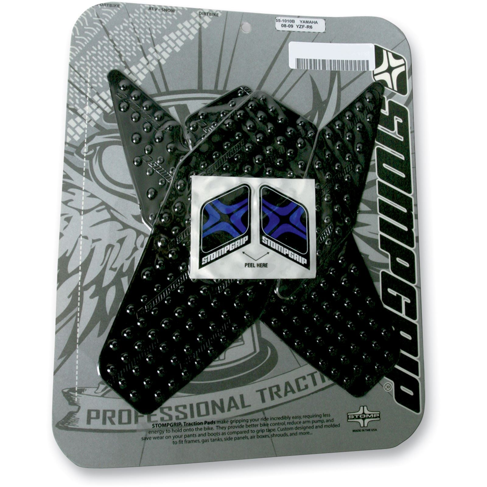 Stompgrip Kit - Volcano - Black [MPN: 55-10-0010B]_476205
