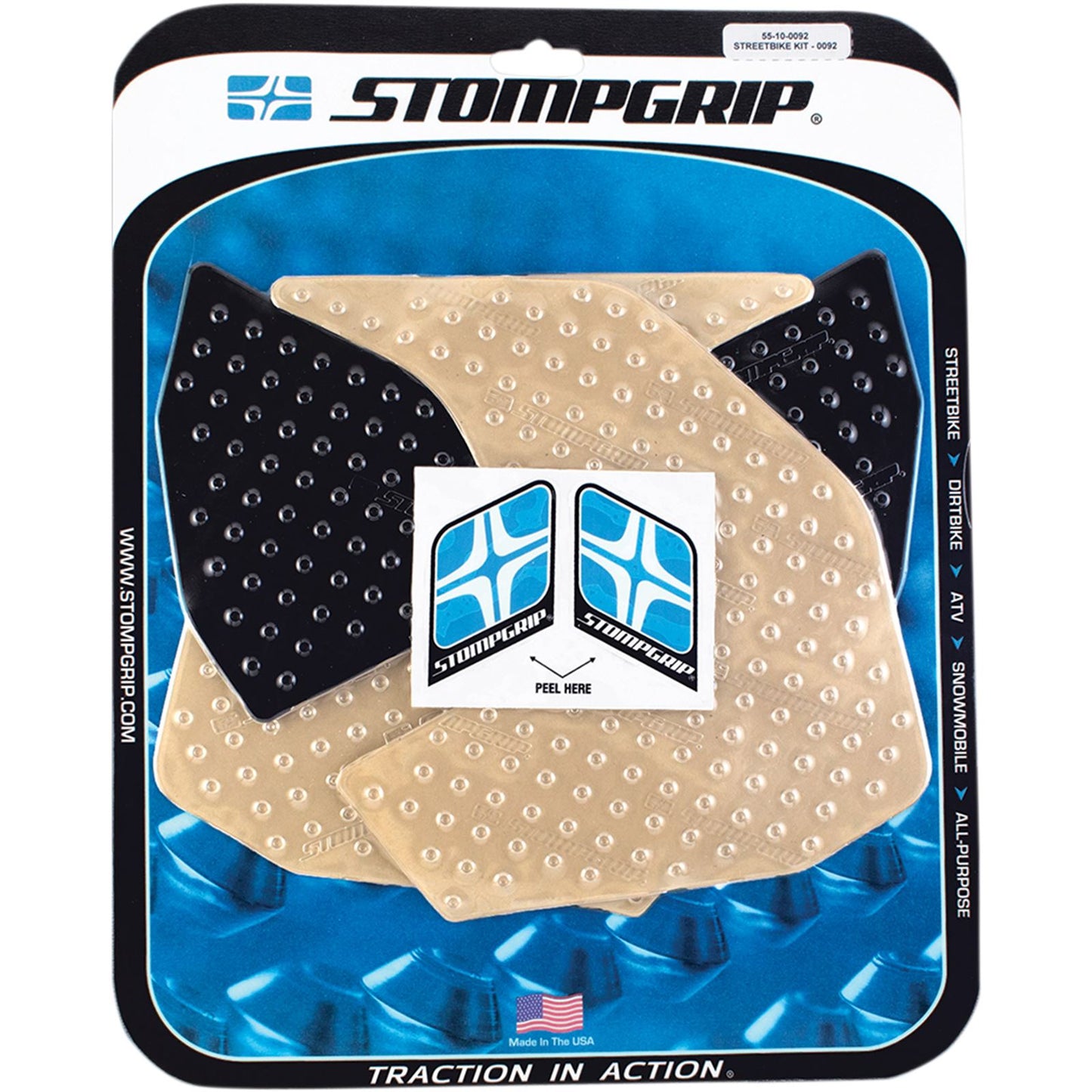 Stompgrip Kit - Volcano - Clear [MPN: 55-10-0092]_476270