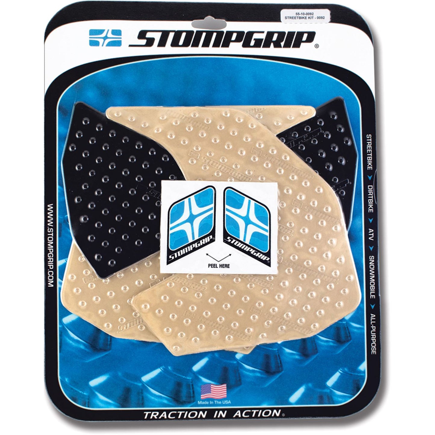 Stompgrip Kit - Volcano - Clear [MPN: 55-10-0092]_1797