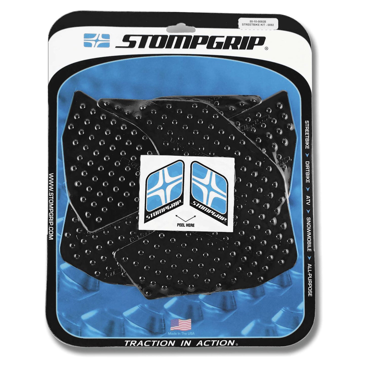 Stompgrip Kit - Volcano - Black [MPN: 55-10-0092B]_1798