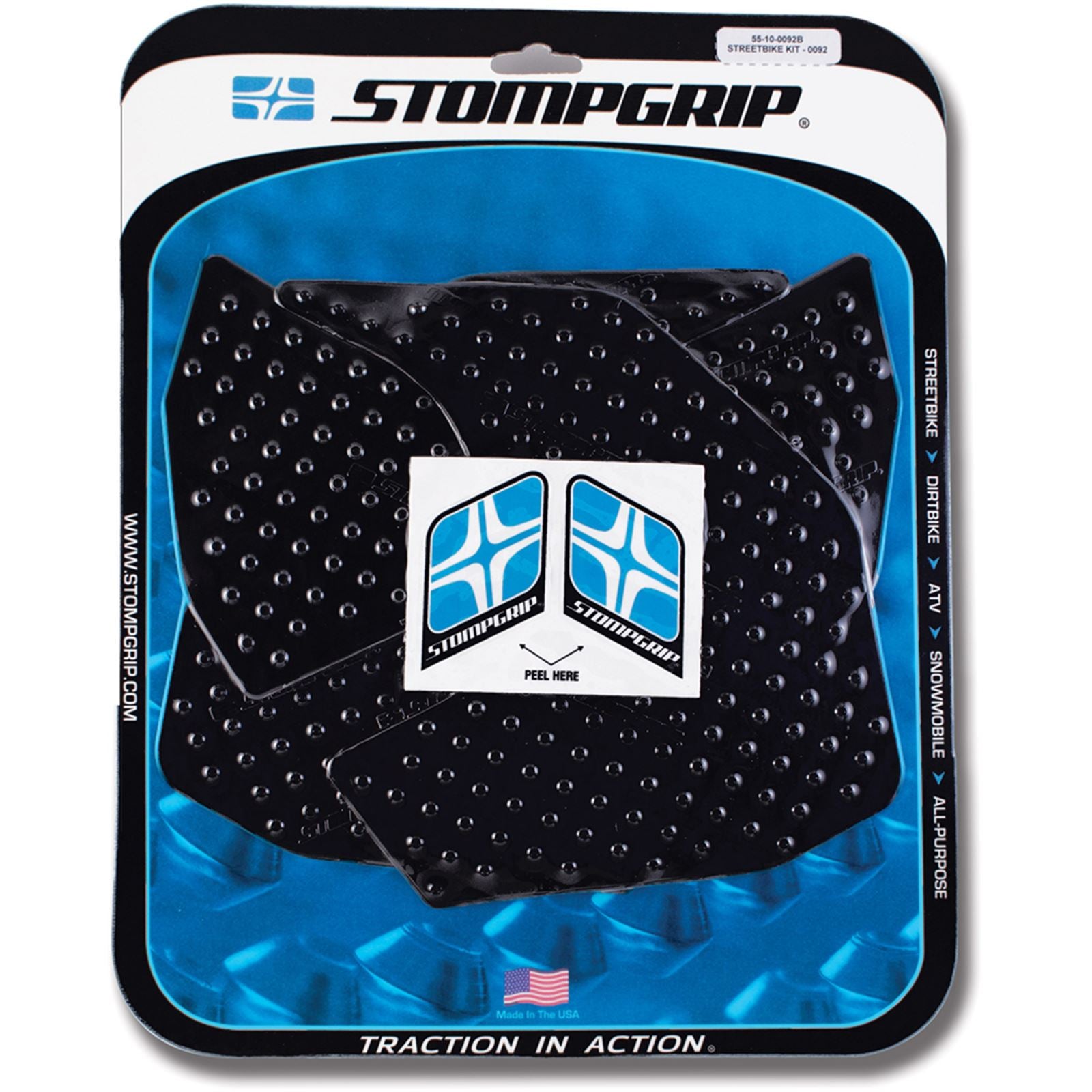 Stompgrip Kit - Volcano - Black [MPN: 55-10-0092B]_1799