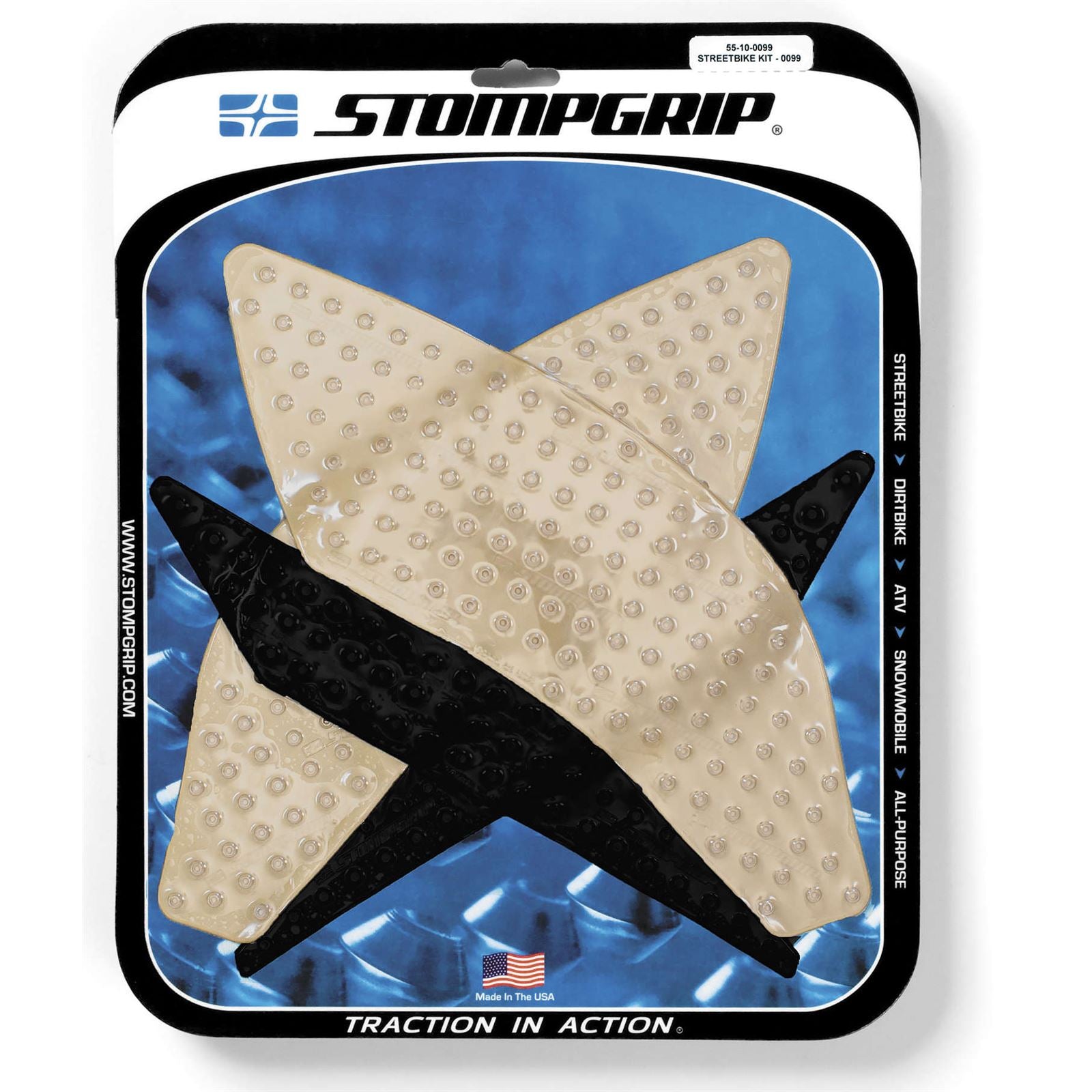 Stompgrip Kit - Volcano - Clear [MPN: 55-10-0099]_1808