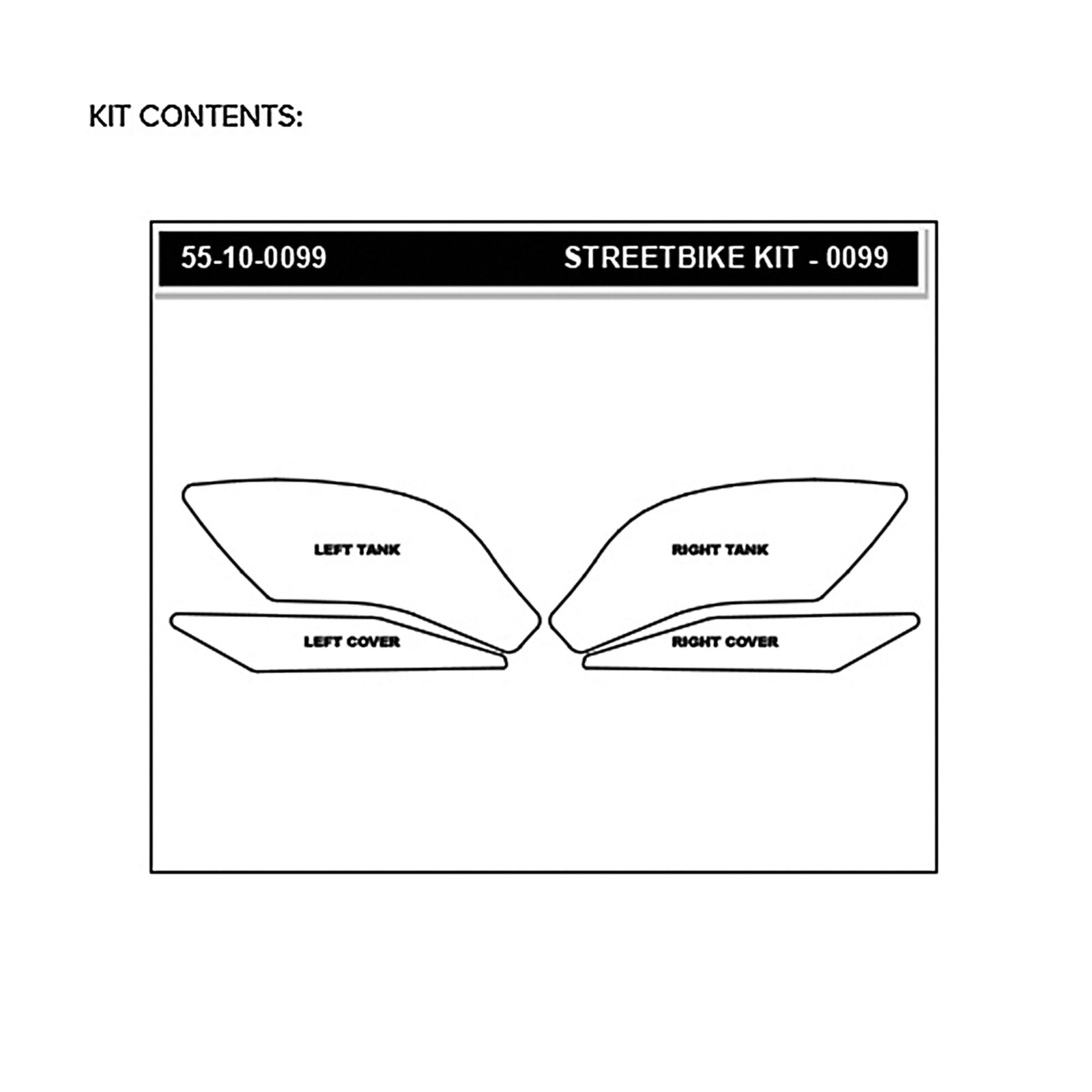 Stompgrip Kit - Volcano - Clear [MPN: 55-10-0099]_476344