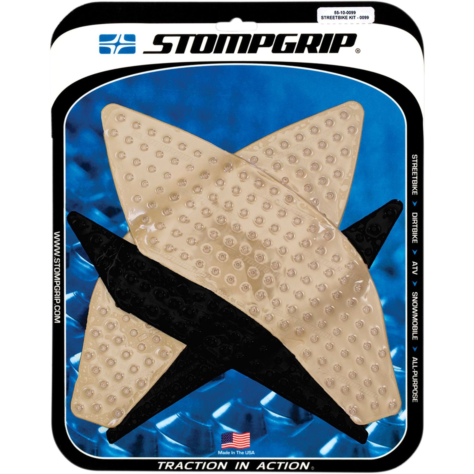 Stompgrip Kit - Volcano - Clear [MPN: 55-10-0099]_476345