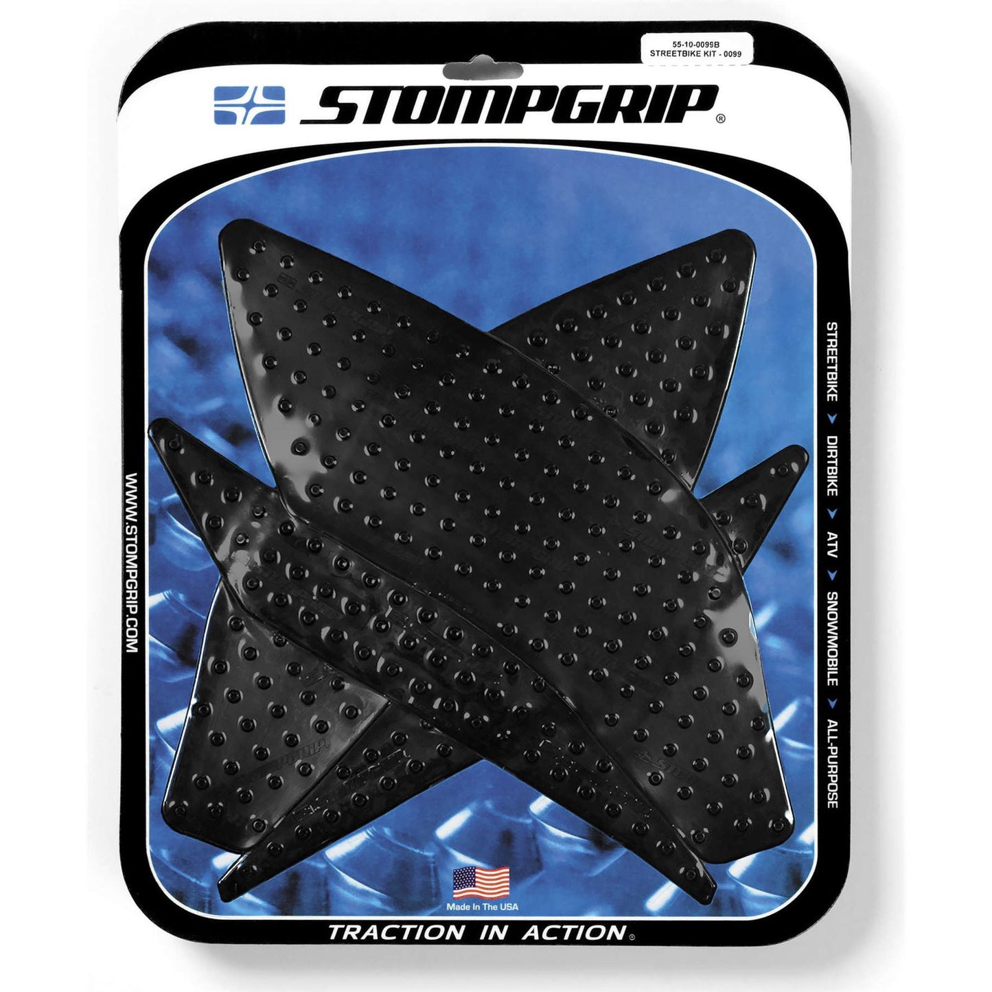 Stompgrip Kit - Volcano - Black [MPN: 55-10-0099B]_1810