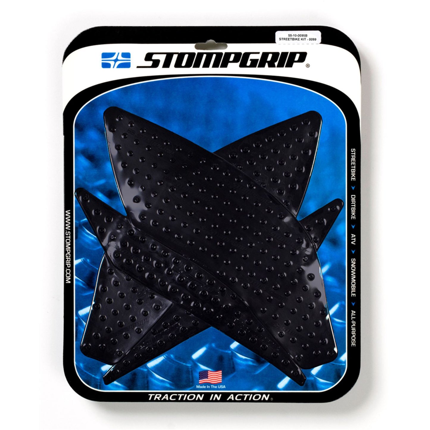 Stompgrip Kit - Volcano - Black [MPN: 55-10-0099B]_1811