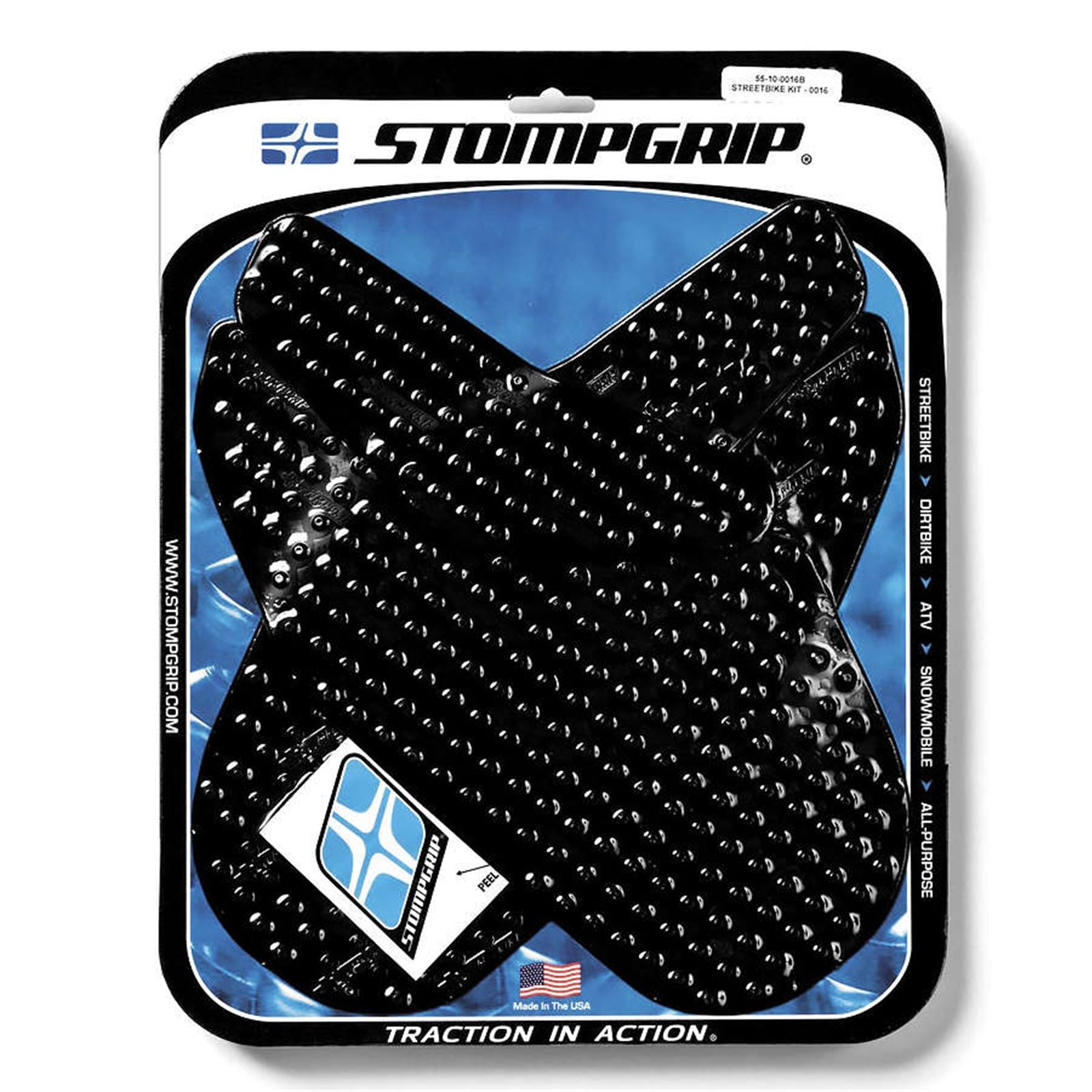 Stompgrip Kit - Volcano - Black [MPN: 55-10-0016B]_1818