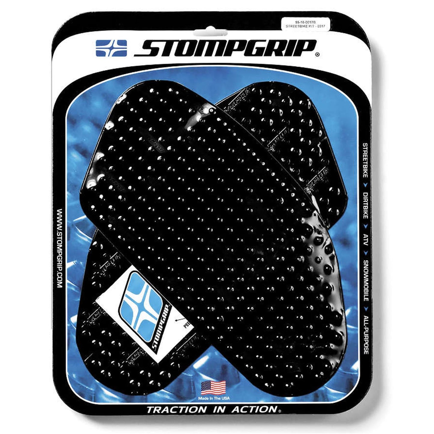 Stompgrip Kit - Volcano - Black [MPN: 55-10-0017B]_1822