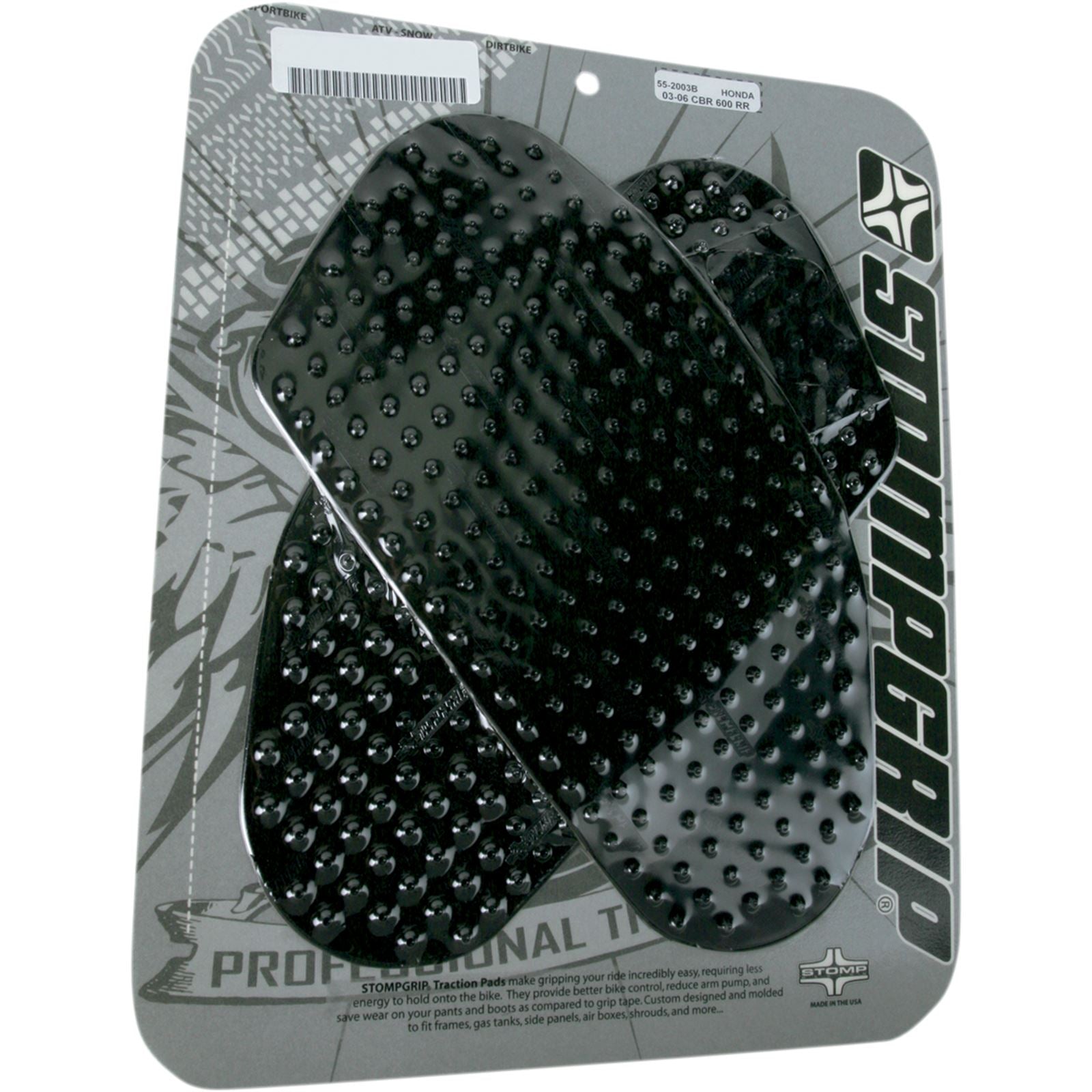 Stompgrip Kit - Volcano - Black [MPN: 55-10-0017B]_476215
