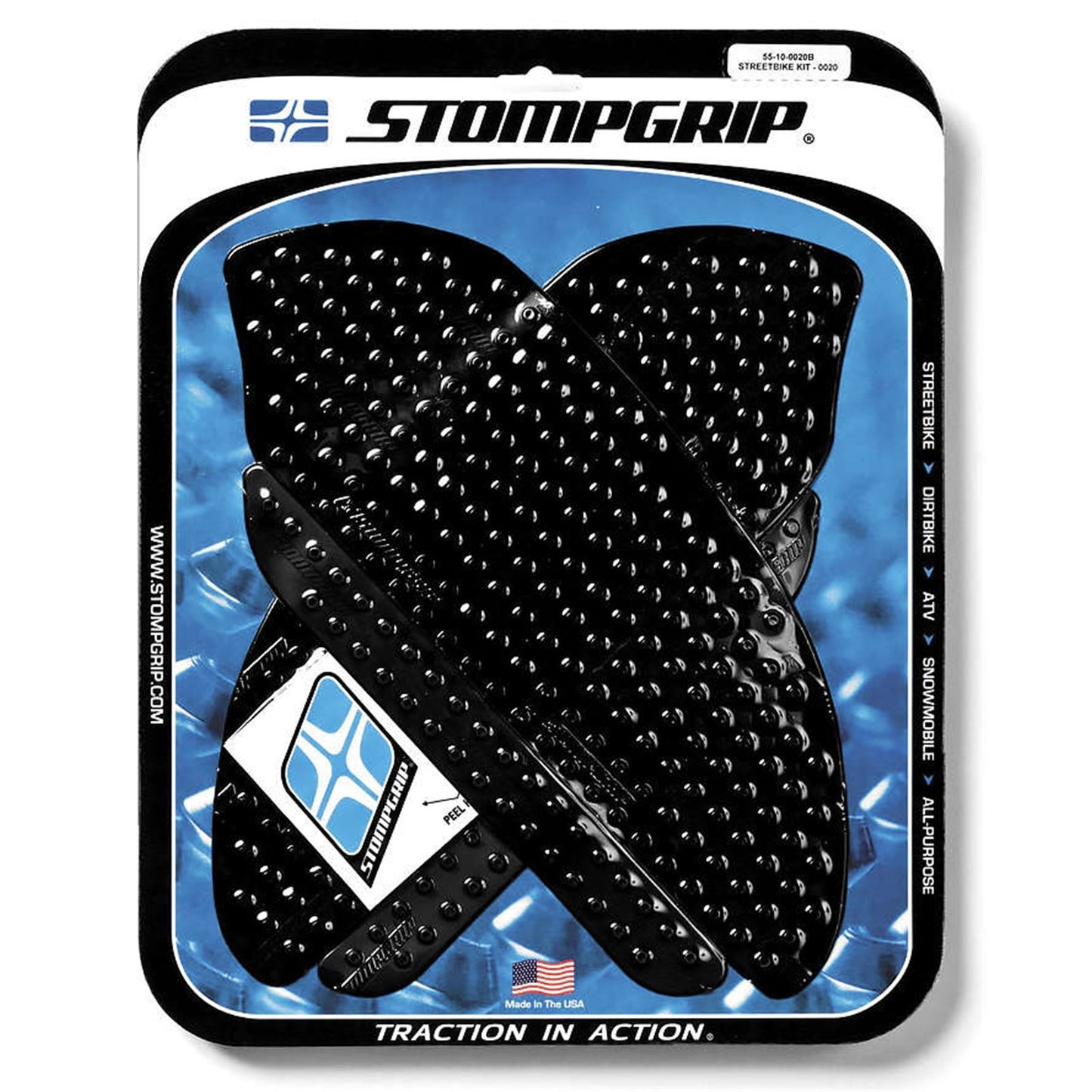 Stompgrip Kit - Volcano - Black [MPN: 55-10-0020B]_1834